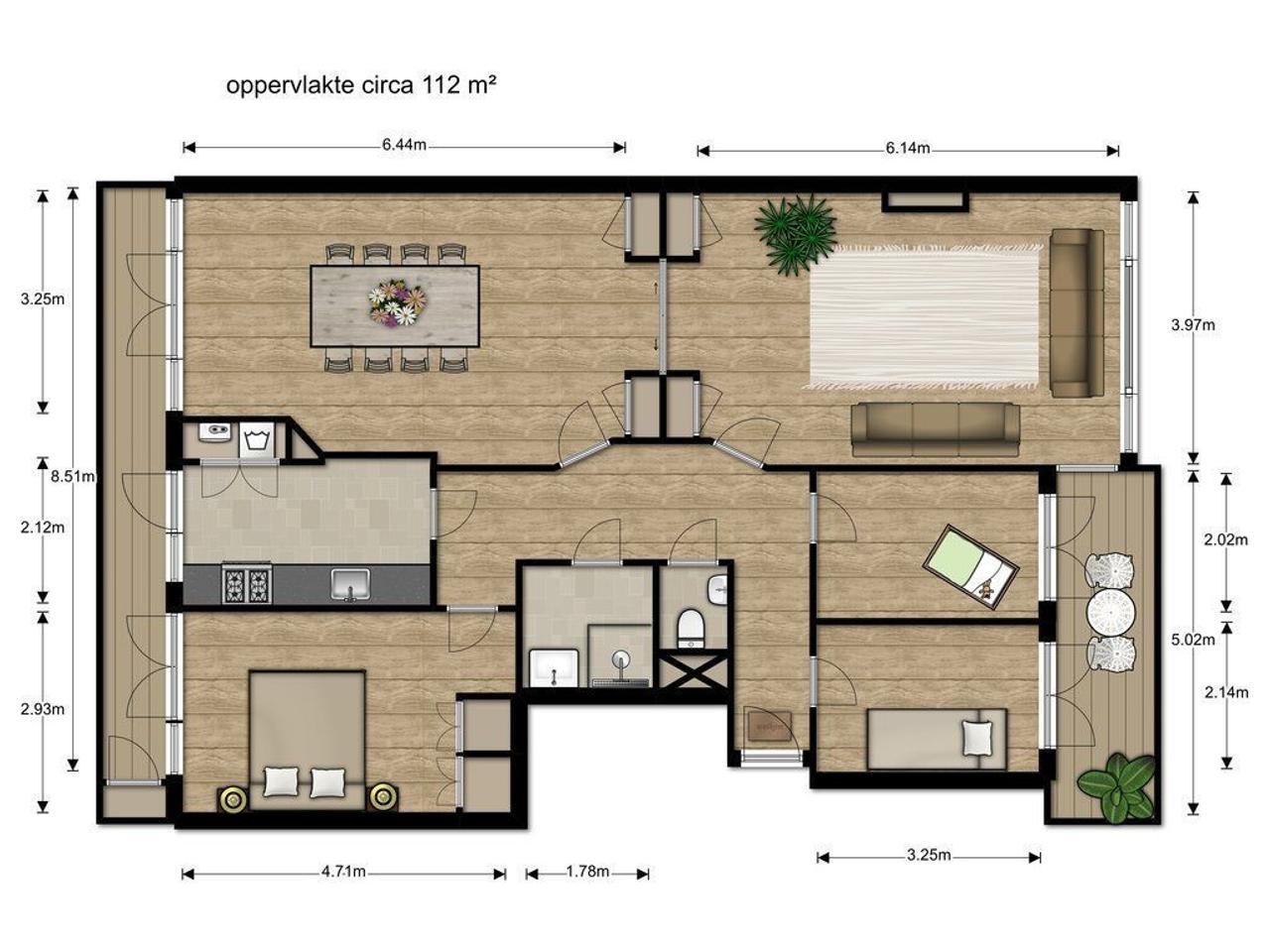 Appartement aan Carel Reinierszkade - Afbeelding 18