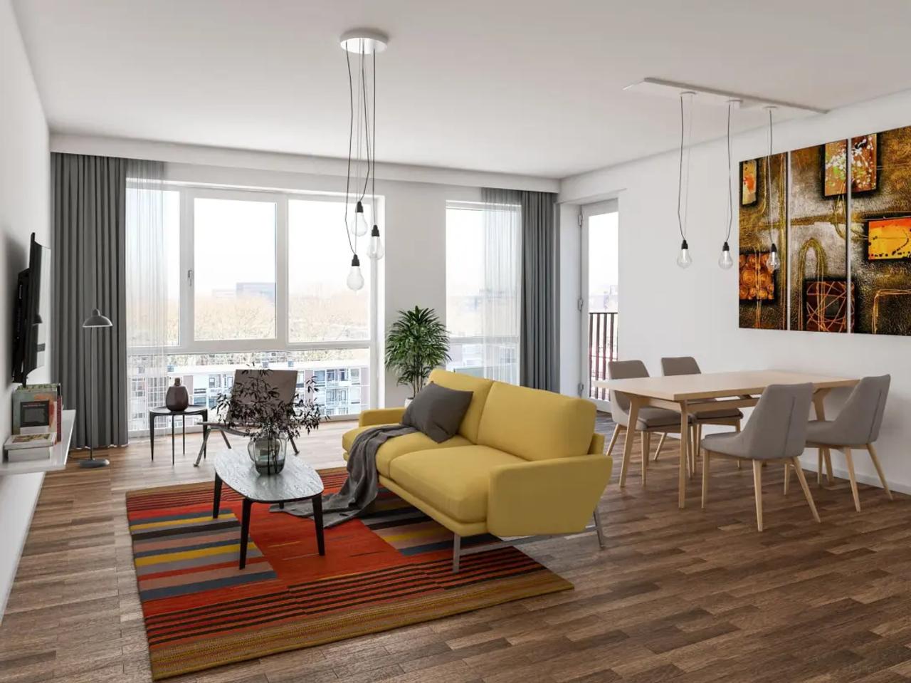 3-kamerappartement met terras - Afbeelding 2