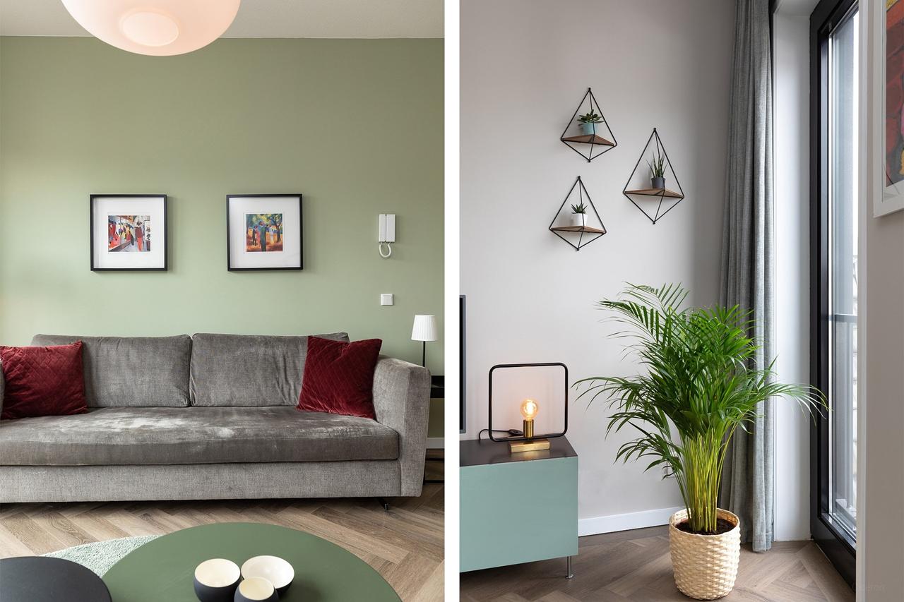 Gemeubileerd 2-kamerappartement met balkon - Afbeelding 3