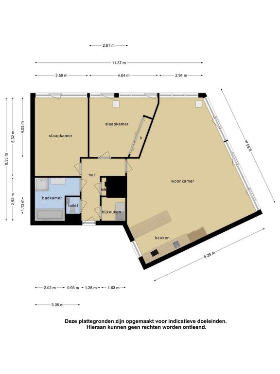 120 m2 hoekappartement in Red Apple - Afbeelding 18