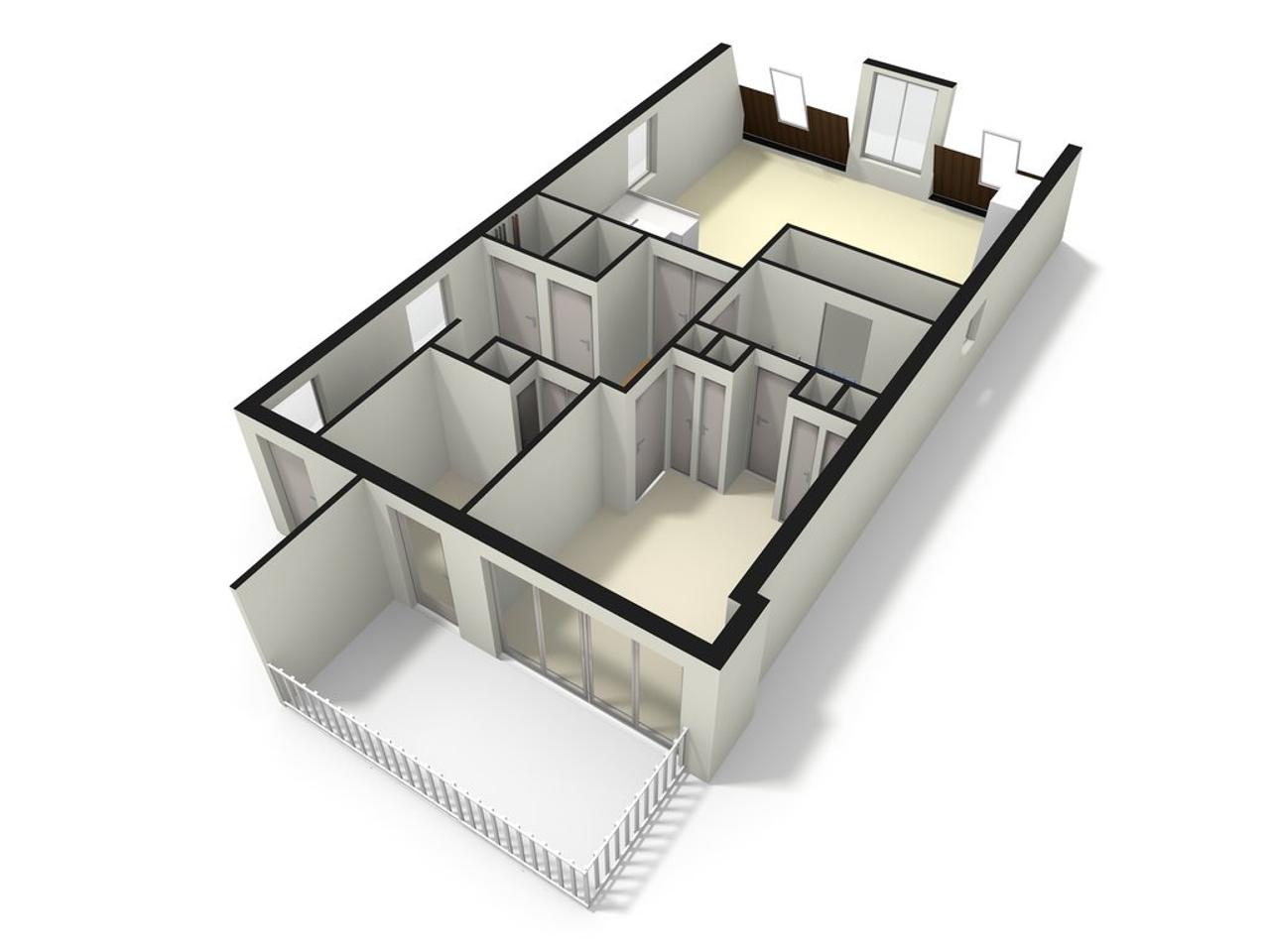 89 m2 on the Herengracht with terrace - Image 24