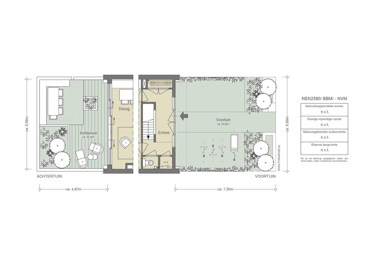 Townhouse met tuin en 2 parkeerplaatsen - Afbeelding 3