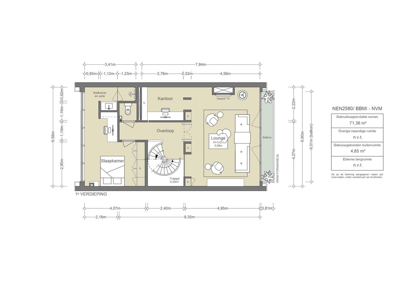 Townhouse met tuin en 2 parkeerplaatsen - Afbeelding 5