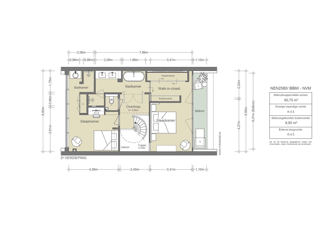 Townhouse met tuin en 2 parkeerplaatsen - Afbeelding 6