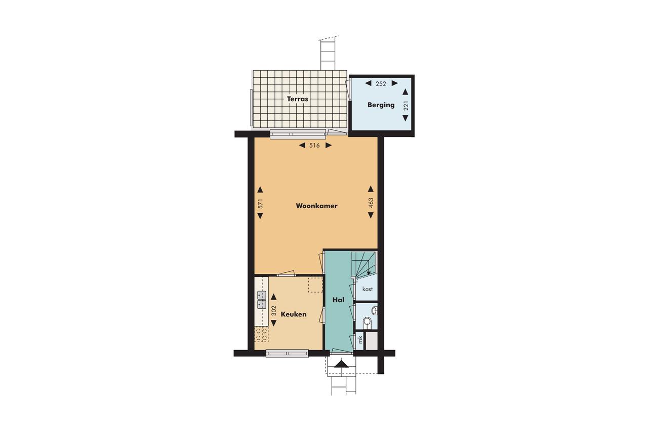 105 m² huis met tuin in Prins Alexander - Afbeelding 5