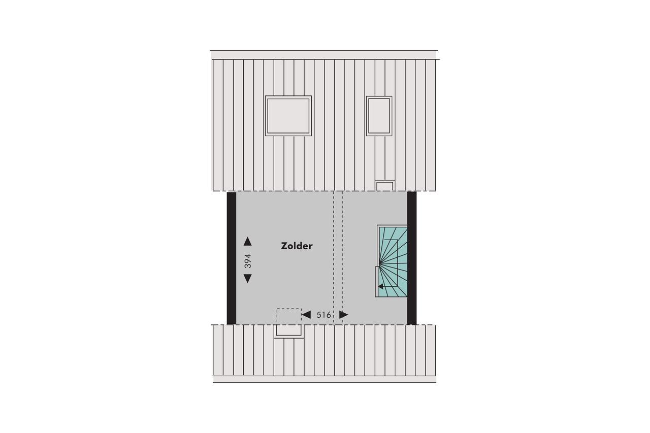 105 m² huis met tuin in Prins Alexander - Afbeelding 7