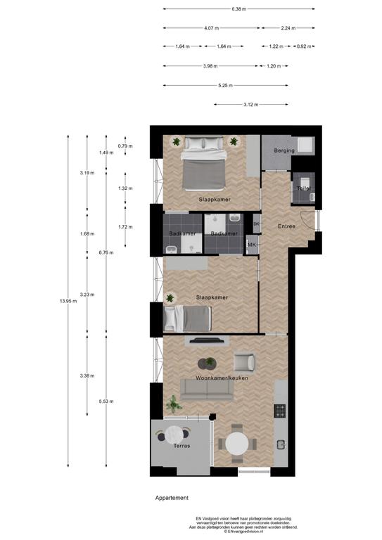 Eigen kamer met badkamer in Cruquius - Afbeelding 6