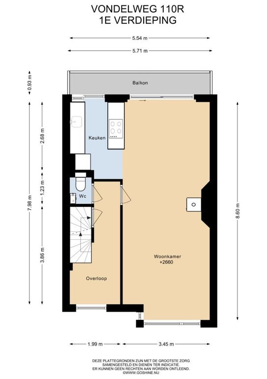 Gasloos 4-kamerappartement met vrij uitzicht - Afbeelding 22