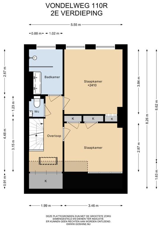 Gasloos 4-kamerappartement met vrij uitzicht - Afbeelding 23