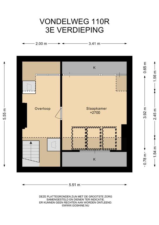 Gasloos 4-kamerappartement met vrij uitzicht - Afbeelding 24