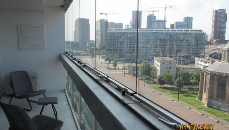 90 m² appartement met balkon bij Blaak - Afbeelding 7