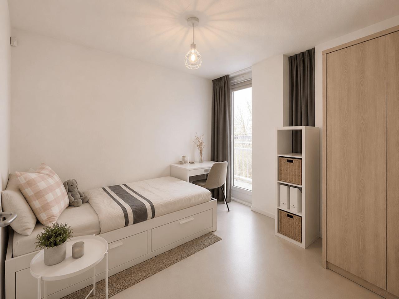 Gemeubileerd 3-kamerappartement met balkon - Afbeelding 8