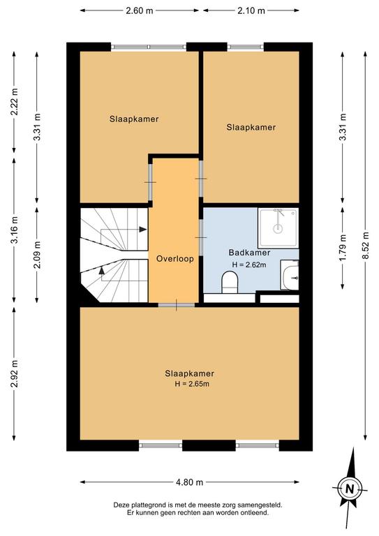 Huis met 4 slaapkamers en tuin - Afbeelding 21