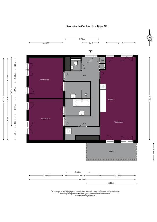 98 m² apartment with elevator in Amsterdam - Image 6