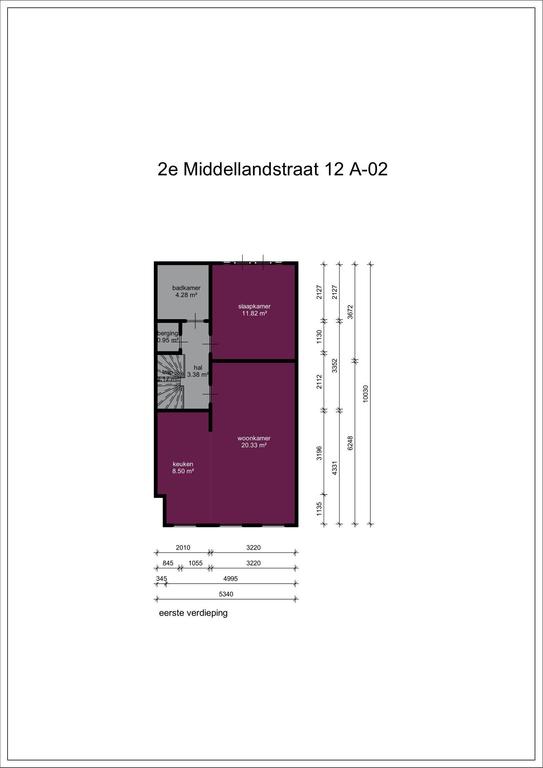 Tijdelijk 2-kamerappartement in Middelland - Afbeelding 6