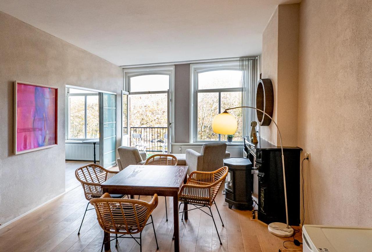 Grachtzicht en balkon aan de Nassaukade - Afbeelding 5