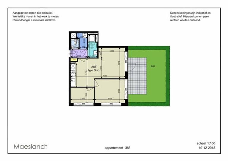 Begane grond appartement met tuin - Afbeelding 16