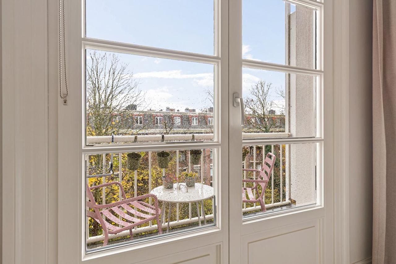 Vrij uitzicht op Oosterpark met balkon - Afbeelding 19