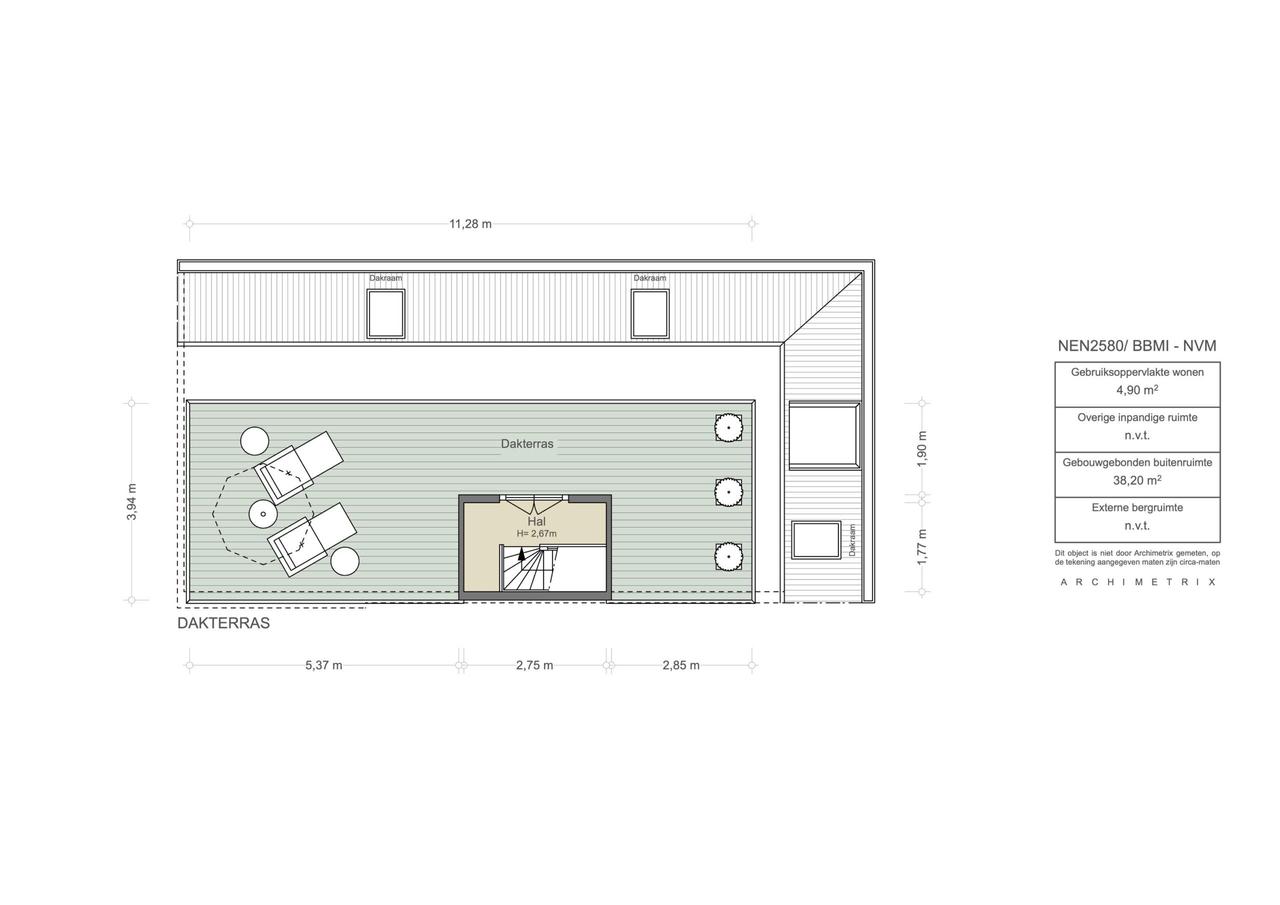 Double upper house with roof terrace in Helmersbuurt - Image 4