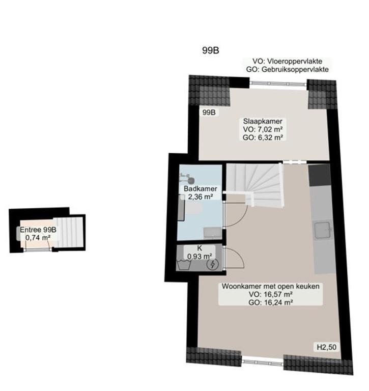 Gemeubileerd appartement in Oosterpoort - Afbeelding 11