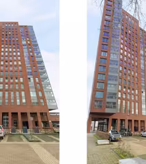 89 m² appartement met loggia op de 13e