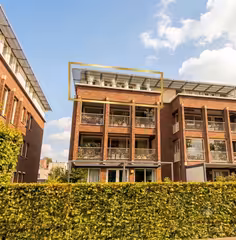 Penthouse met terras in Boddenkamp