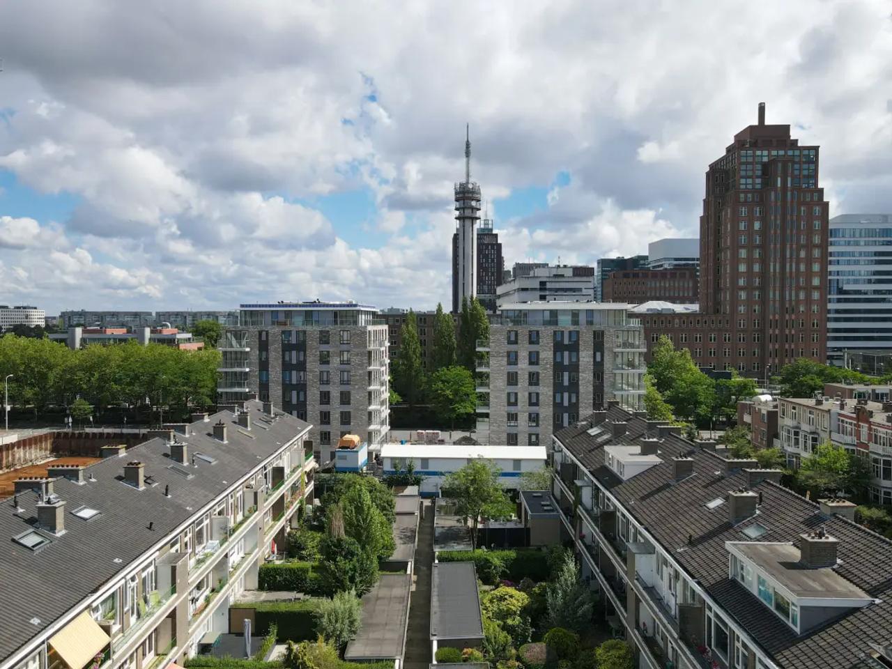81 m² met balkon in Bezuidenhout - Afbeelding 4