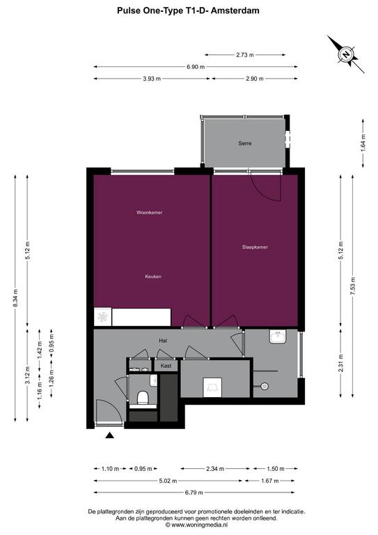 1-bedroom apartment with elevator in Amsterdam-Noord - Image 5