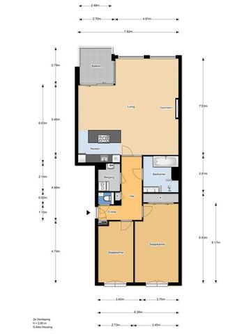 3-kamerappartement met balkon en parkeerplek - Afbeelding 18