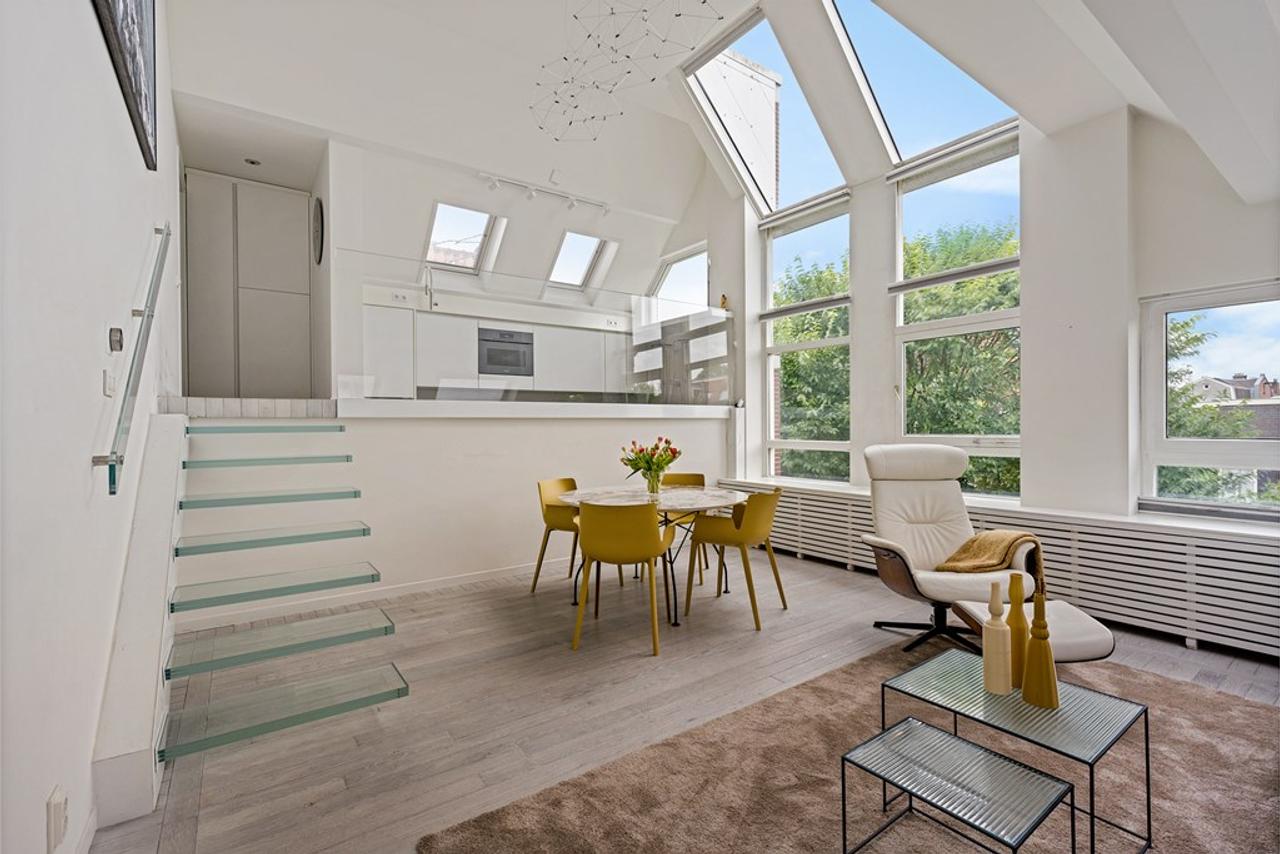 Licht 3-kamerappartement aan de Looiersgracht - Afbeelding 1