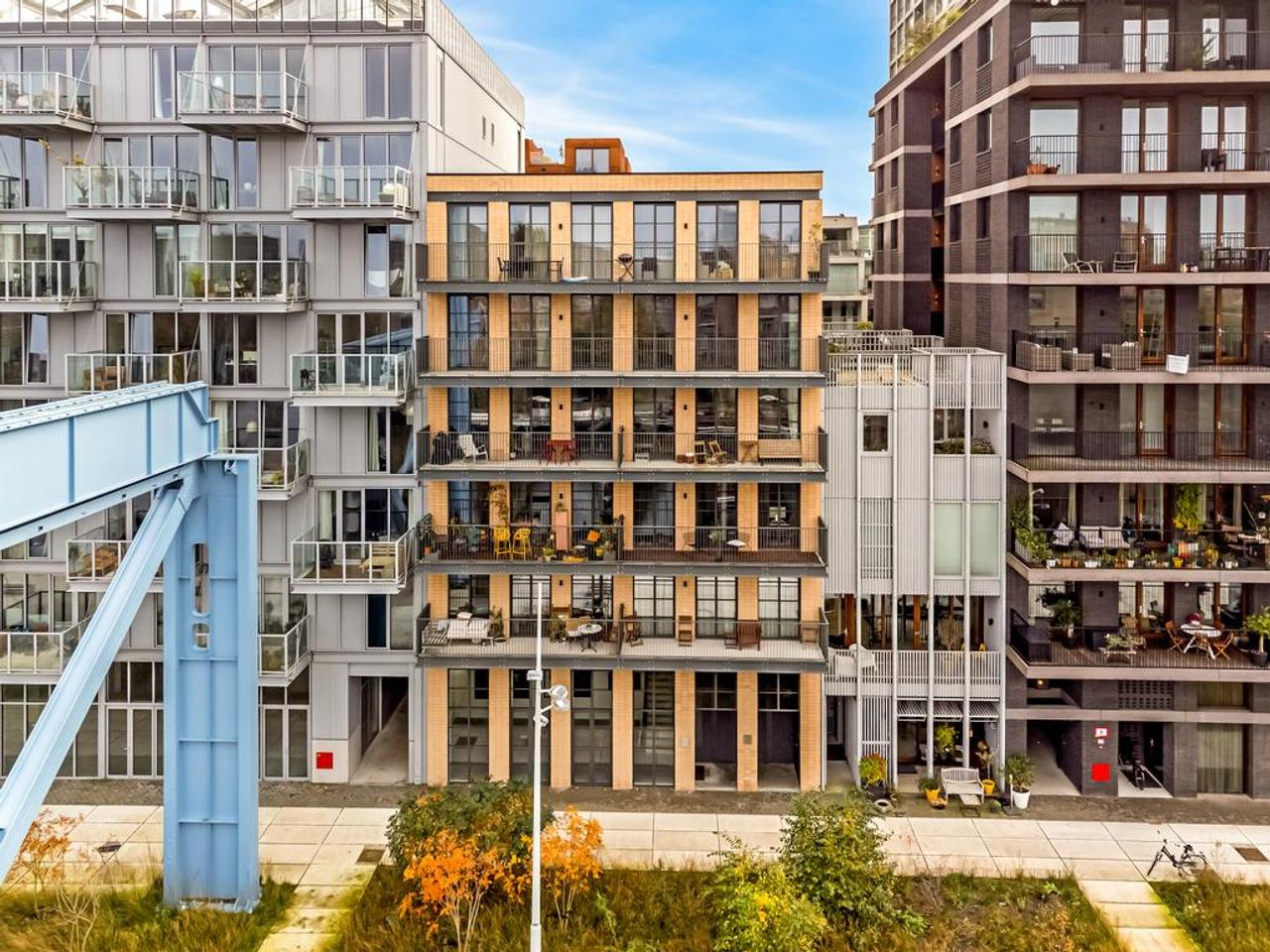 Penthouse met groot balkon op Oostenburg - Afbeelding 2