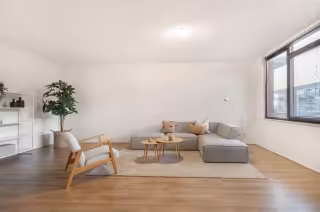 Licht 3-kamerappartement met balkon