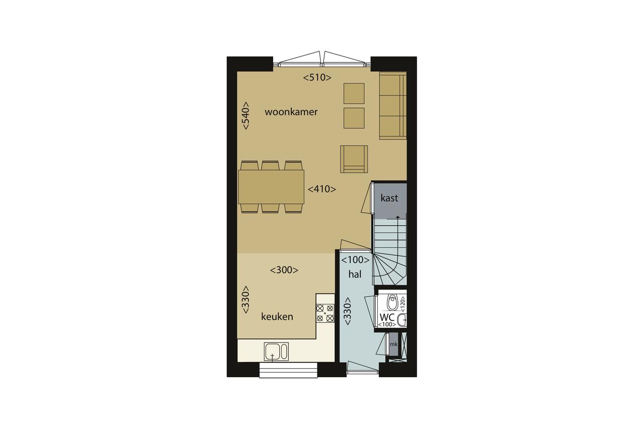 117 m² huis met tuin en eigen parkeerplek - Afbeelding 19