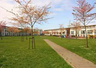 101 m² met zonnige loggia in Morgenweide