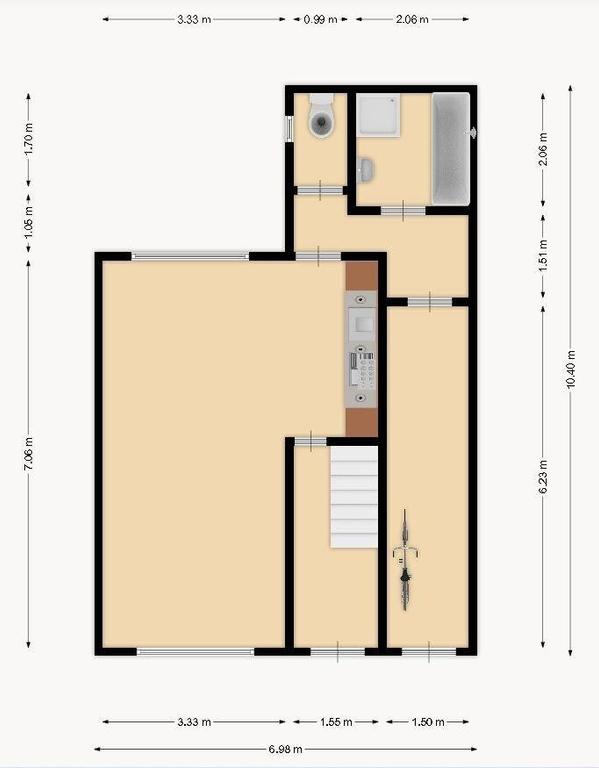 Gemeubileerd herenhuis met 3 slaapkamers - Afbeelding 12