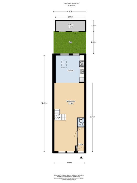 3-slaapkamer stadswoning met tuin - Afbeelding 17