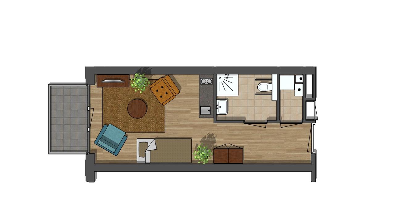 Studio with Terrace in Watergraafsmeer - Image 6