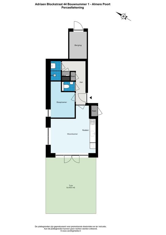 Appartement met tuin in Almere Poort - Afbeelding 20