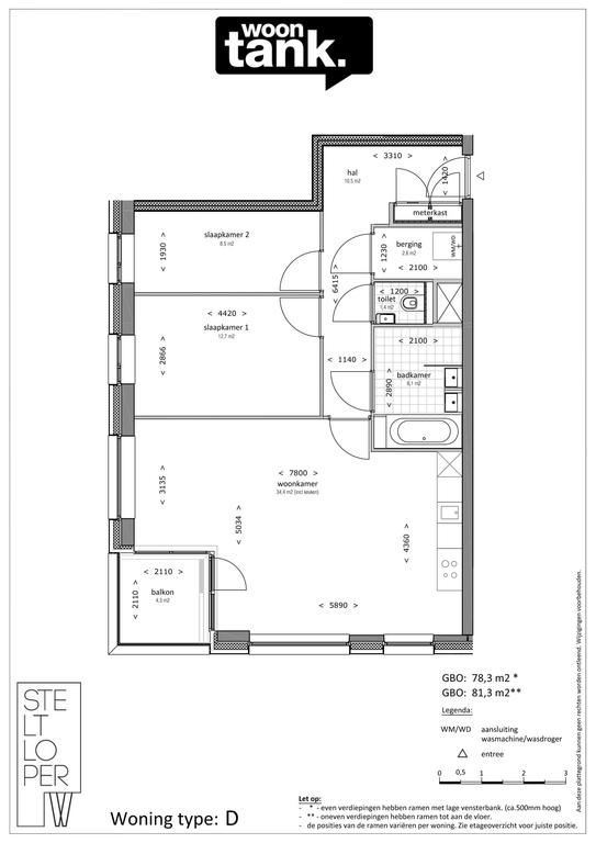 3-kamer appartement met lift aan Ertskade - Afbeelding 7