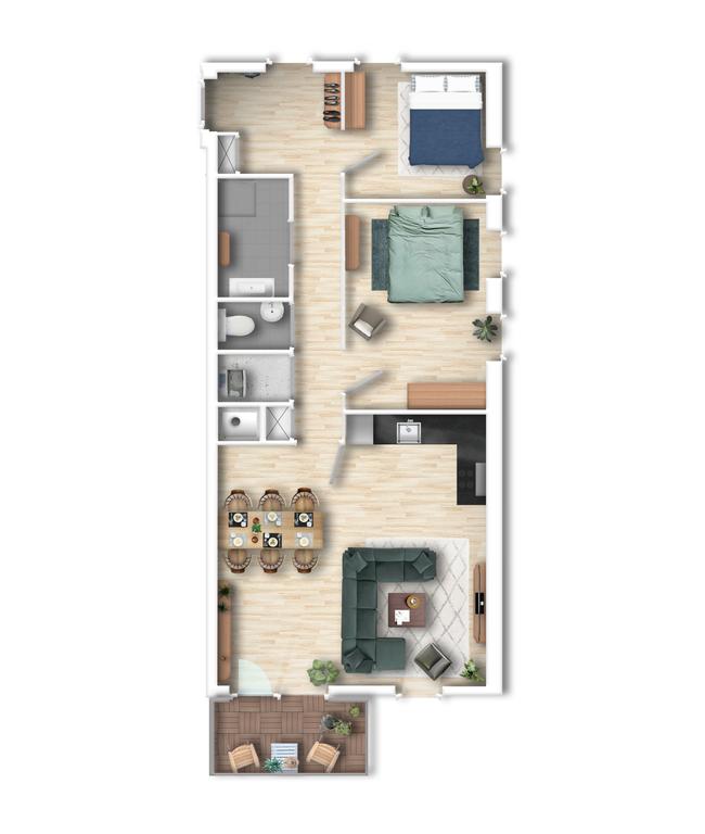 75 m² appartement met balkon in Amsterdam West - Afbeelding 15
