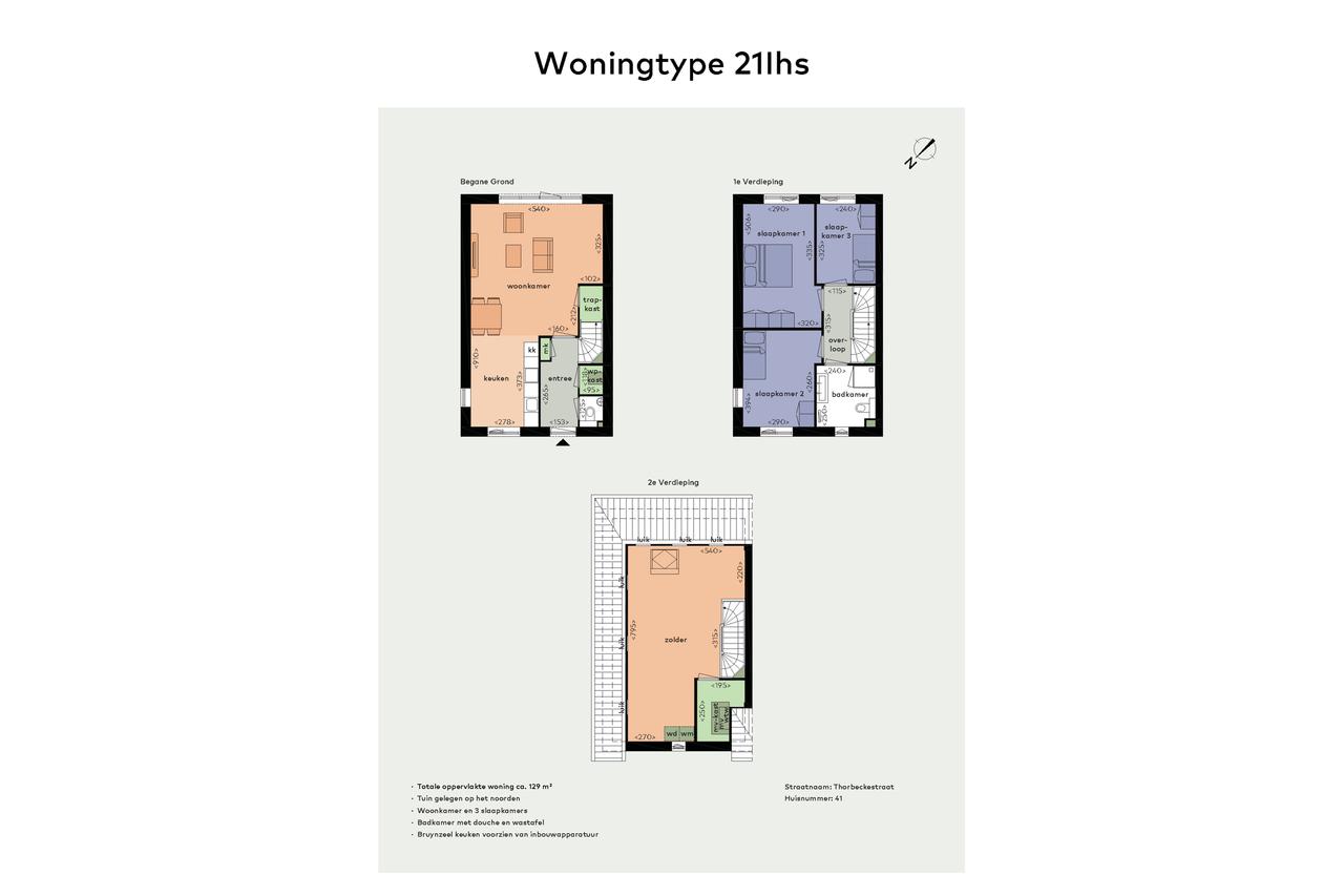 Eengezinswoning met tuin in Slotjes-Midden - Afbeelding 2