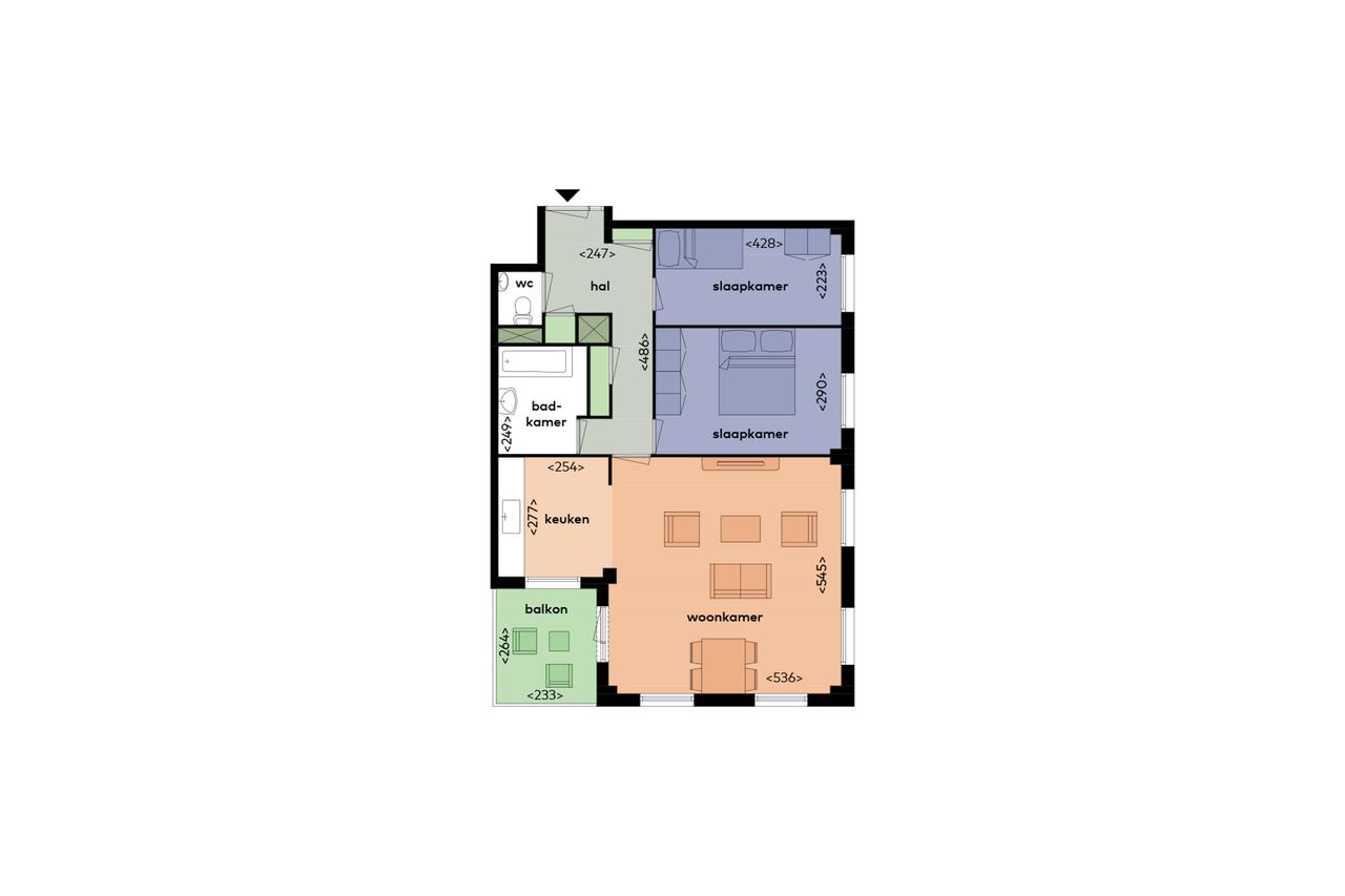 80 m² appartement met balkon in Uithoorn - Afbeelding 16
