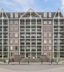 3-kamerappartement met balkon in Koningsplein