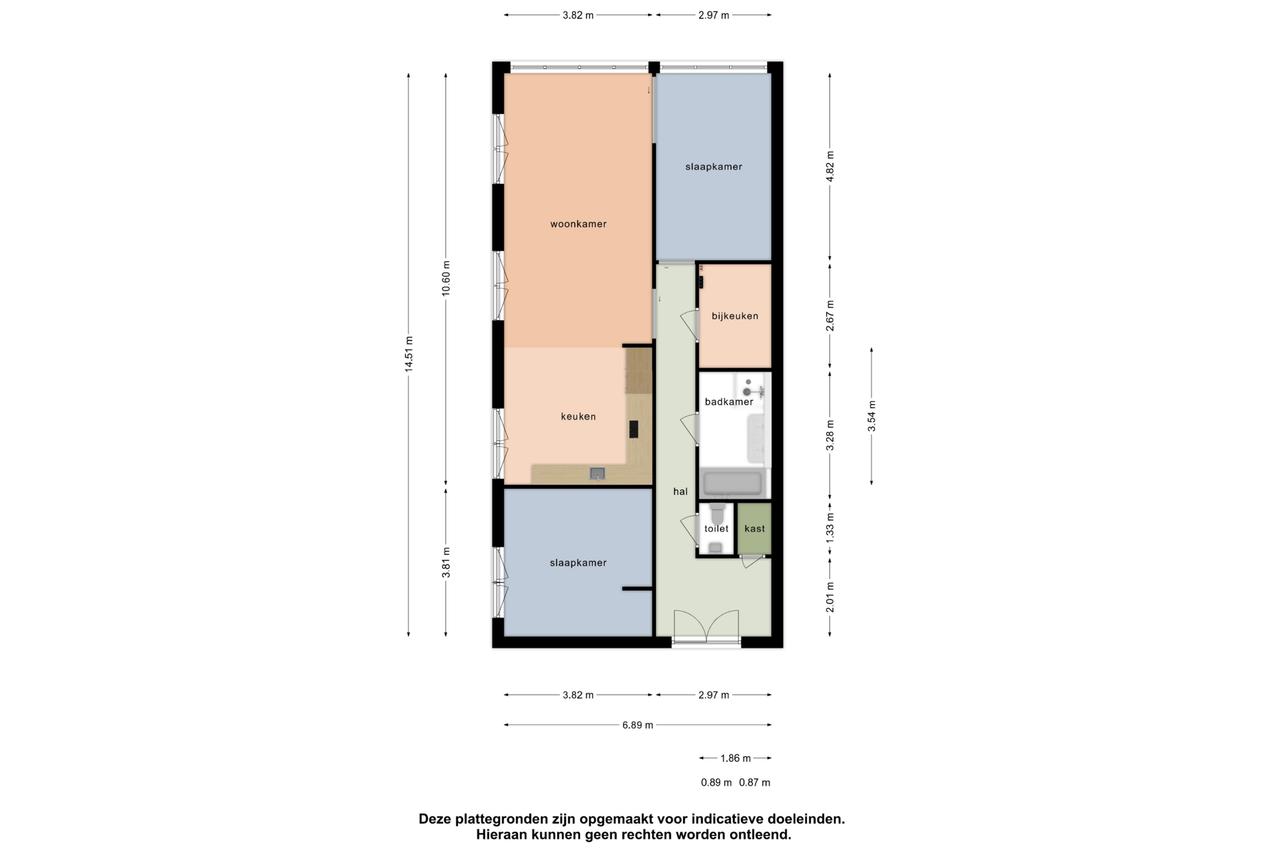 109 m² appartement met airco in Amsterdam - Afbeelding 23