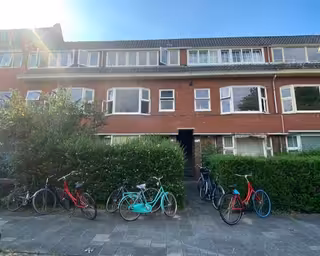 Kamer met dakterras bij Noorderplantsoen