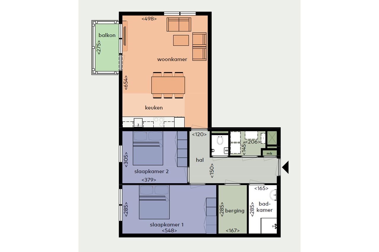 3-room waterfront apartment in Europapark - Image 17