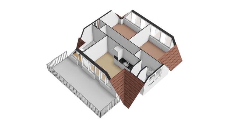 Gemeubileerd appartement met dakterras in Utrecht - Afbeelding 27