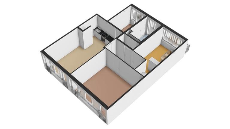 Tweekamer? Nee, 2-slaapkamerappartement in hartje Utrecht - Afbeelding 26