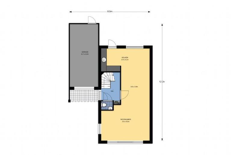 Semi-Detached House with Garden and Garage in Moltbos - Image 7