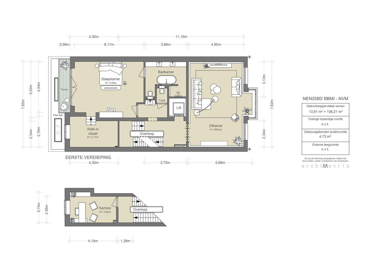 490 m² Townhouse with Elevator and Roof Terrace - Image 36